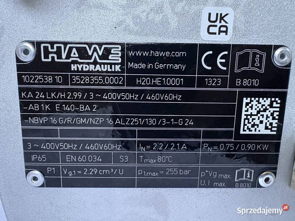 Hawe KA 24 LKH 2993 Compact Unit mazowieckie Warszawa