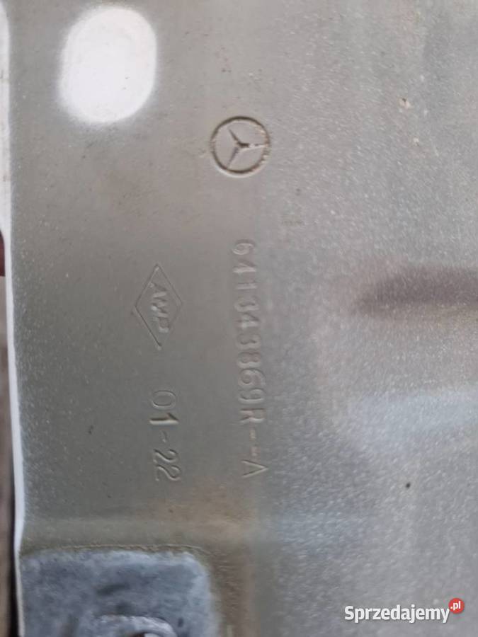 Mocowanie wspornik błotnika Mercedes Citan W420 dostawcze zachodniopomorskie Złocieniec sprzedam