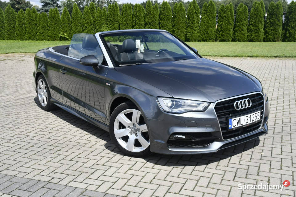 Audi A3 16tdi CabrioSlineSKóryXenonyDrive A3 Kutno sprzedam