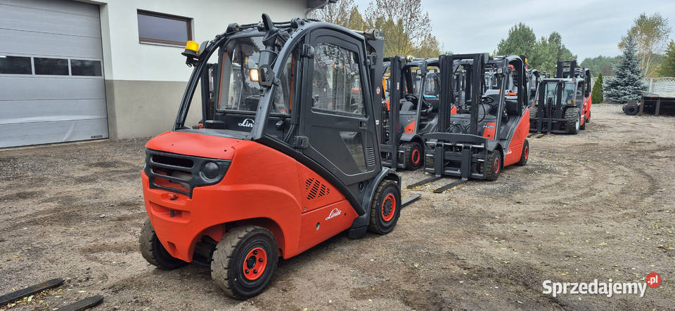 Wózek Widłowy Linde H35D Diesel 2012 Triplex Małkinia Górna