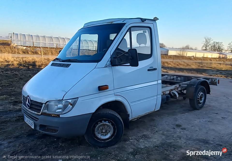 Mercedes Sprinter 313 2002r rama do zabudowy diesel Żerdź