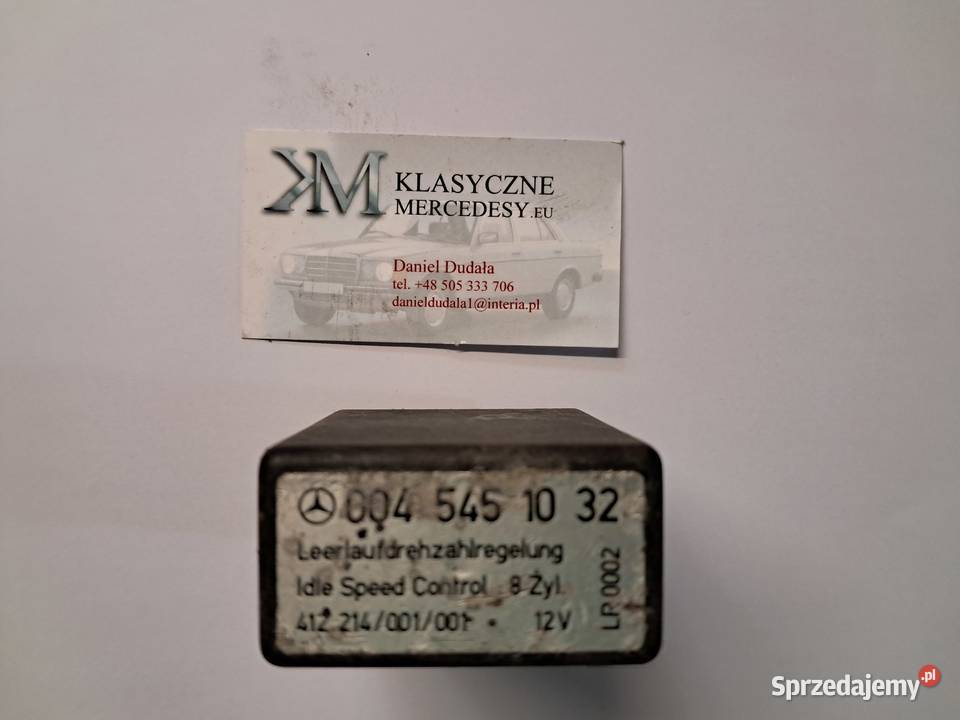 PRZEKAŻNIK MERCEDES W126 107 SL 0045451032 śląskie Cieszyn