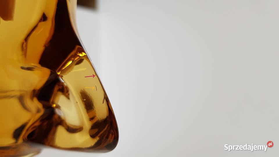 Wazon wazonik NYGUS 2 Ząbkowice kolorowe szkło Dąbrowa Górnicza