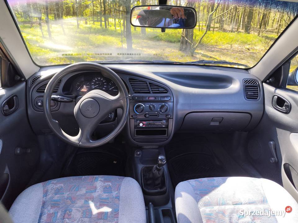 Daewoo Lanos 14 LPG hak nowy przegląd ładny i Lanos łódzkie Krzemieniewice sprzedam