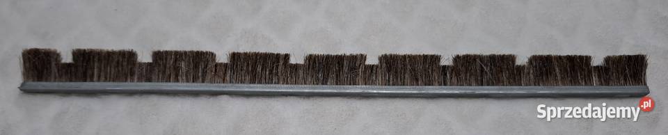 Listwa z włosiem naturalnym ząbkowana do ssawki śląskie Czeladź