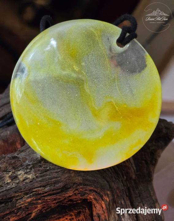 Naszyjnik rękodzieło obrazek 3D efekt podkarpackie Rzeszów