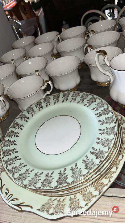 Filiżanka z talerzykiem deserowym i śniadaniowym Porcelana i szkło Gdańsk