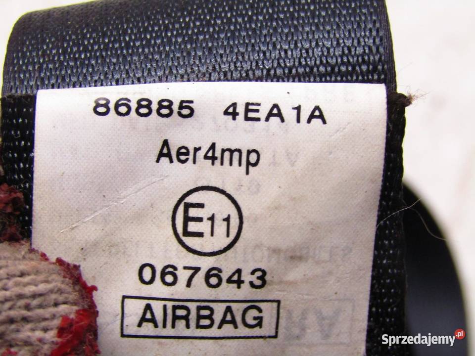 NAPINACZ PAS BEZPIECZEŃSTWA LEWY PRZÓD NISSAN lubelskie