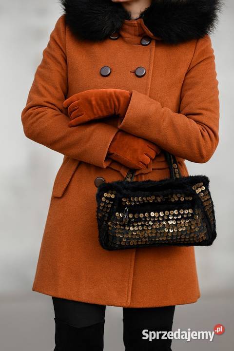 Torebka damska zimowy szyk z futra Dla kobiet Wrocław sprzedam
