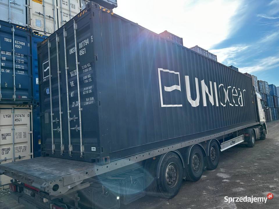 KONTENER MORSKI 40 HC ONE WAY NOWY Magazyn Wrocław