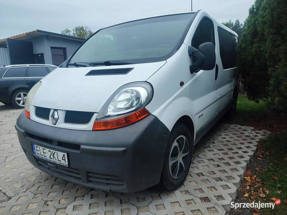 Renault Trafic uszkodzony silnik Poddębice