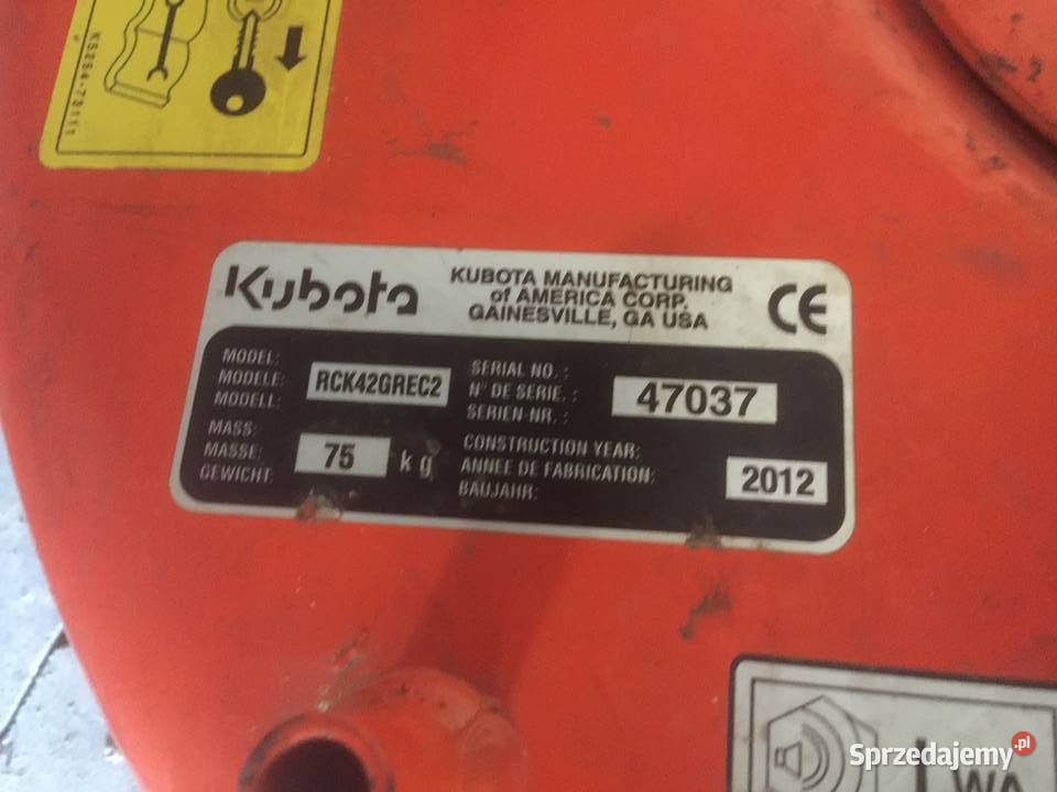 Kosiarka traktorek kosisko Kubota Iseki Deere Krasnystaw sprzedam