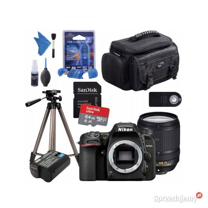 NIKON D7500 NIKKOR 1855MM VR NIKKOR LENS