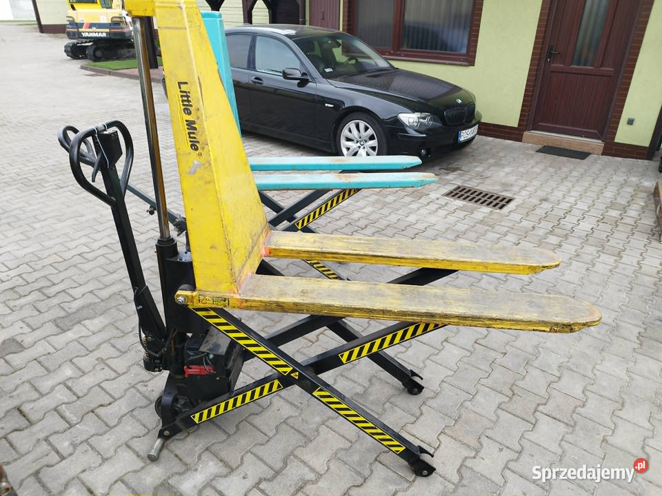 Wózek paletowy ręczny i elektryczny krzyżowy Pozostałe Strzyżew