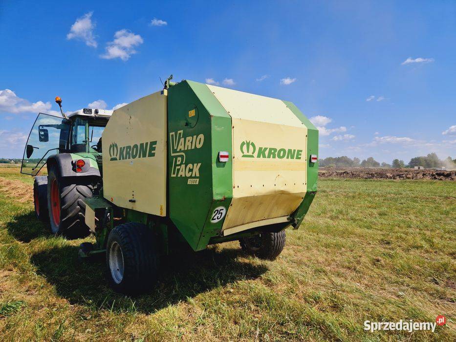 Krone VarioPack 1500 r2007 siatka sznurek rotor Dobrzyniewo Duże