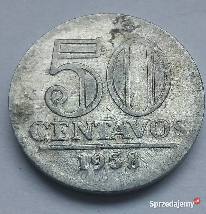 BRAZYLIA 50 CENTAVOS 1958 rALHERB Legionowo