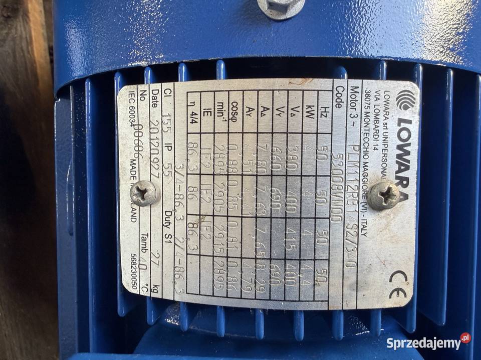 Pompa obiegowa Lowara FHE 3220040P 4 kW Q 930 mh Wałsnów