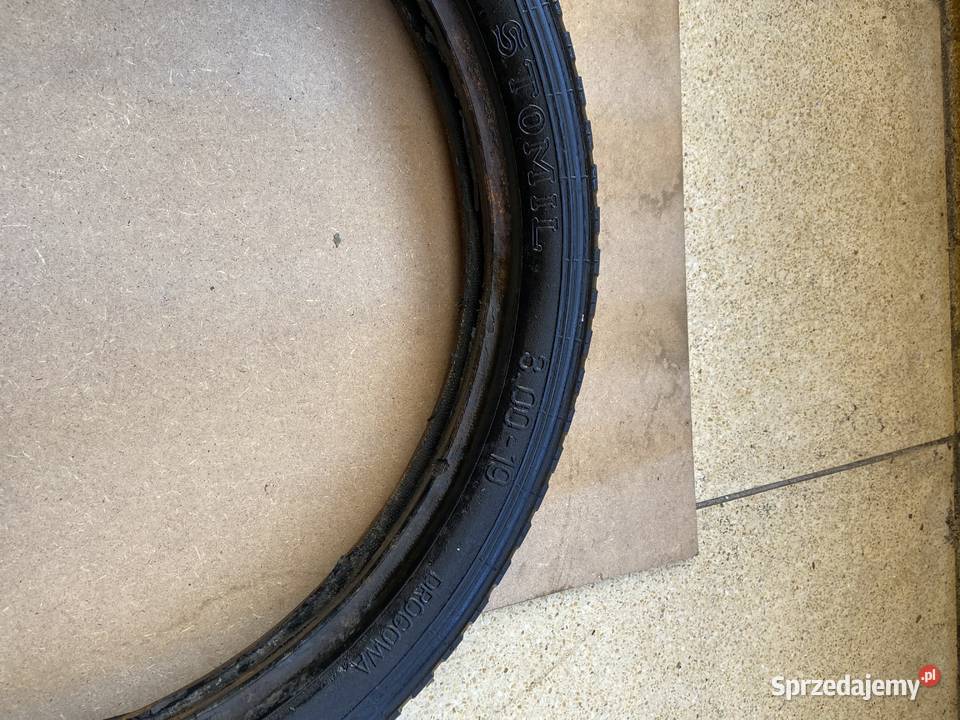 Opony 19 WFM WSK Junak z lat 6070 Stomil Degum Niechorze