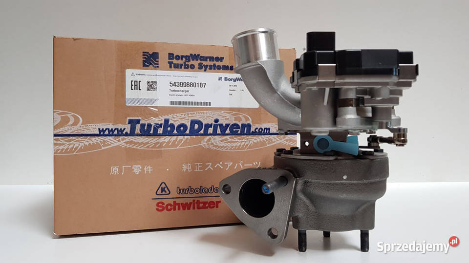 Nowa turbosprężarka BorgWarner KKK 54399880107 mazowieckie