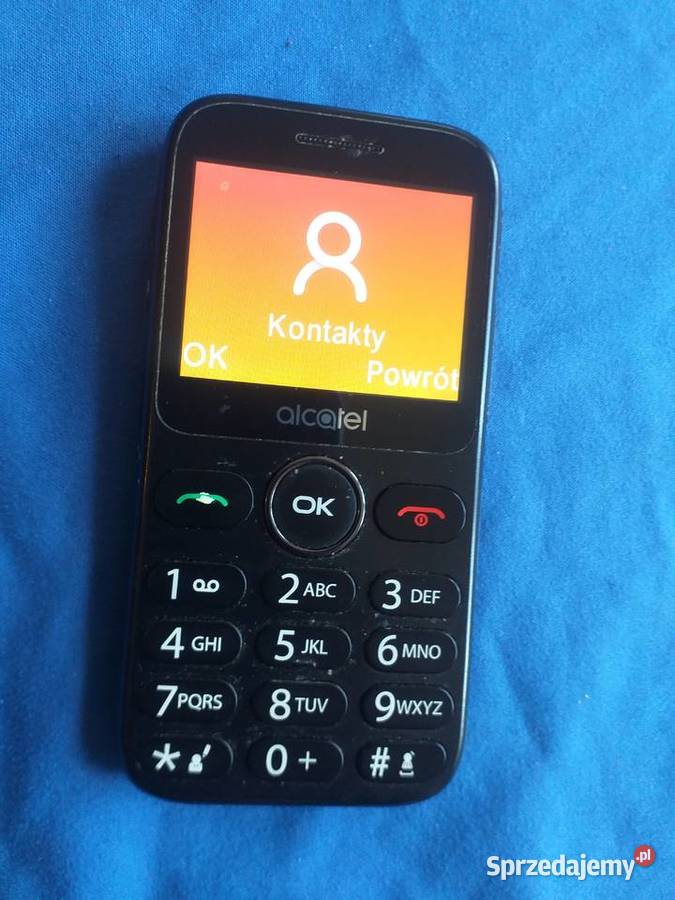 TELEFON ALCATEL 2019G przycisk sos 2019 seniora