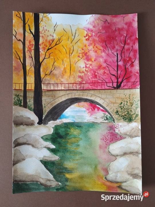 Akwarele dzieci na zamówienie Koronowo sprzedam