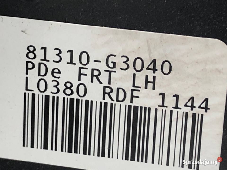 ZAMEK DRZWI LEWY PRZÓD HYUNDAI i30 Kombi