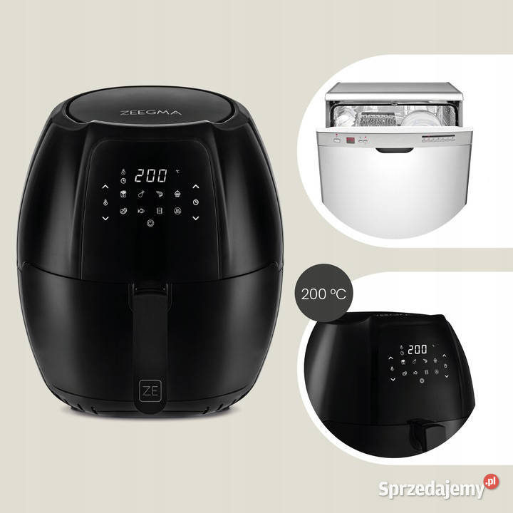Frytkownica beztłuszczoa frytownica ZEEGMA Baranowo