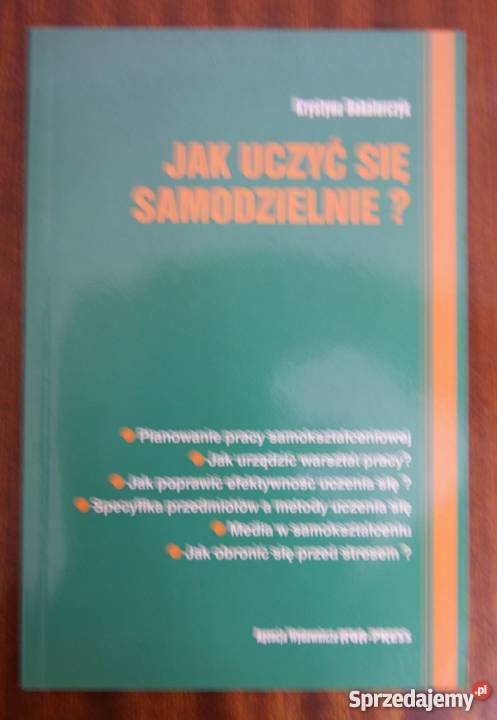 Krystyna Bakalarczyk uczyć się samodzielnie Parczew sprzedam