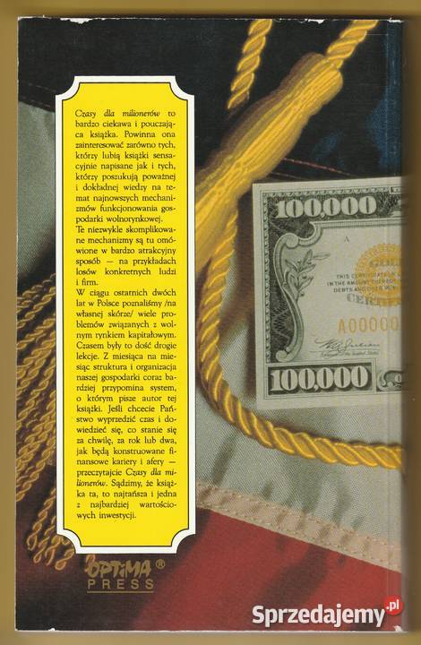 CZASY MILIONERÓW ROBERT HELLER 1992 Łódź