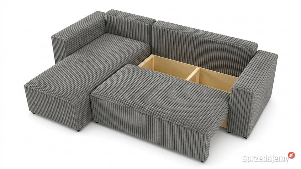 Narożnik z funkcją spania Venezi 240x140 sztruks wielkopolskie Mroczeń