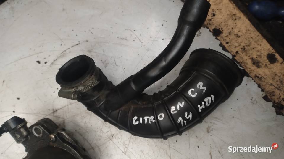CITROEN C3 14 HDI rura przewód powietrza Kielce