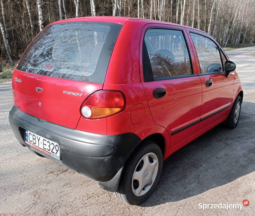 Daewoo Matiz w stanie i z małym przebiegiem Matiz wielkopolskie Genowefa