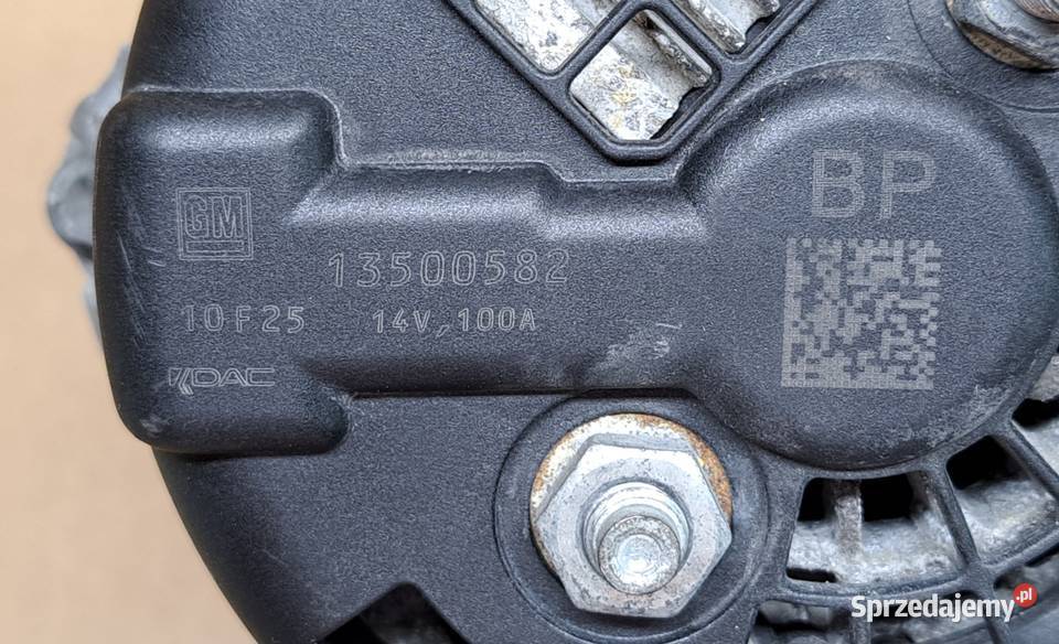 ALTERNATOR OPEL ASTRA J IV 14 TURBO 140 0915 Mielęcin