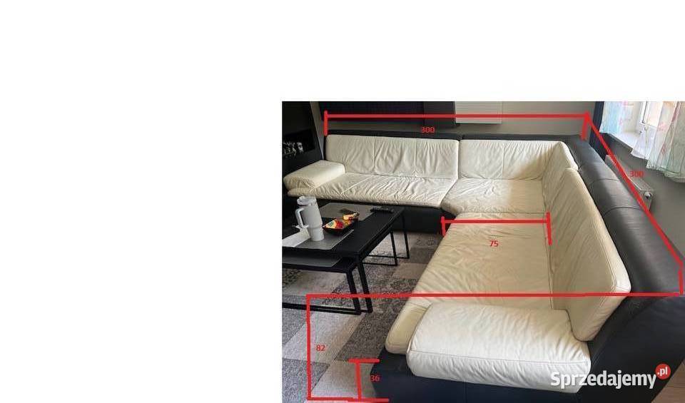 Narożnik skórzany dużyrogówka 3m3m Tarnowskie Góry