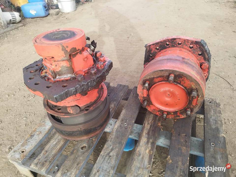 Hydrauliczny silnik kołowy serii MS z hamulcem Strzyżew