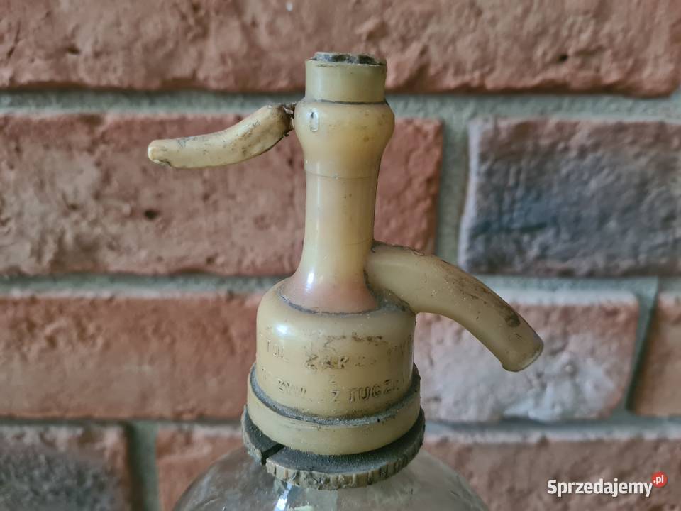 Stary polski syfon z PRLu Jastrzębie-Zdrój