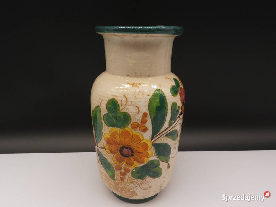 Ceramiczny wazon Fratelli Mennella Casamicciola wielkopolskie Raszków sprzedam