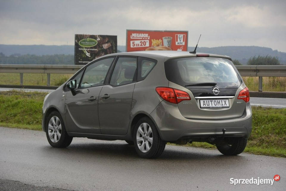 Opel Meriva 16CDTI doinwestowany nawigacja hak serwisowany w ASO podkarpackie Sędziszów Małopolski