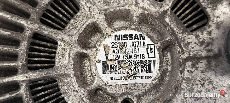 ALTERNATOR NISSAN kujawsko-pomorskie sprzedam