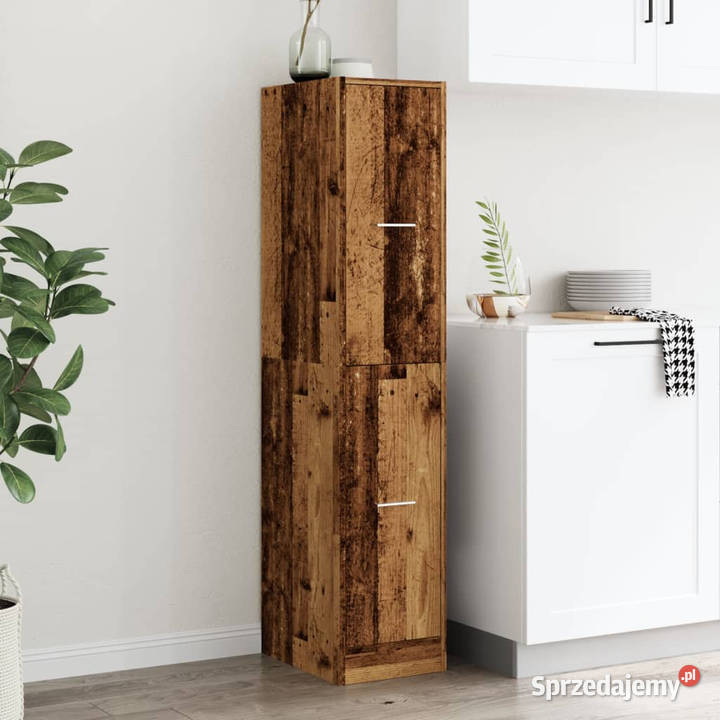 Szafka apteczna stare drewno 30x41x1445 WM855176