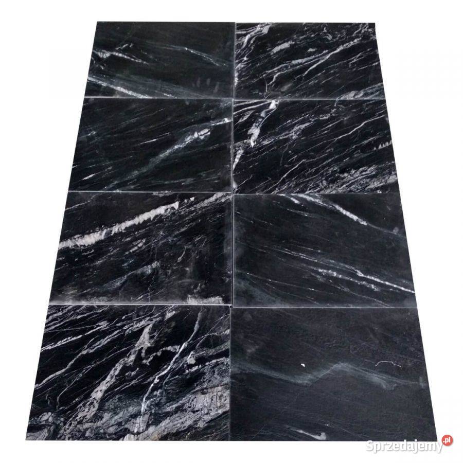 Płytka marmurowa Marine Black leather 60x40x16 Kraków