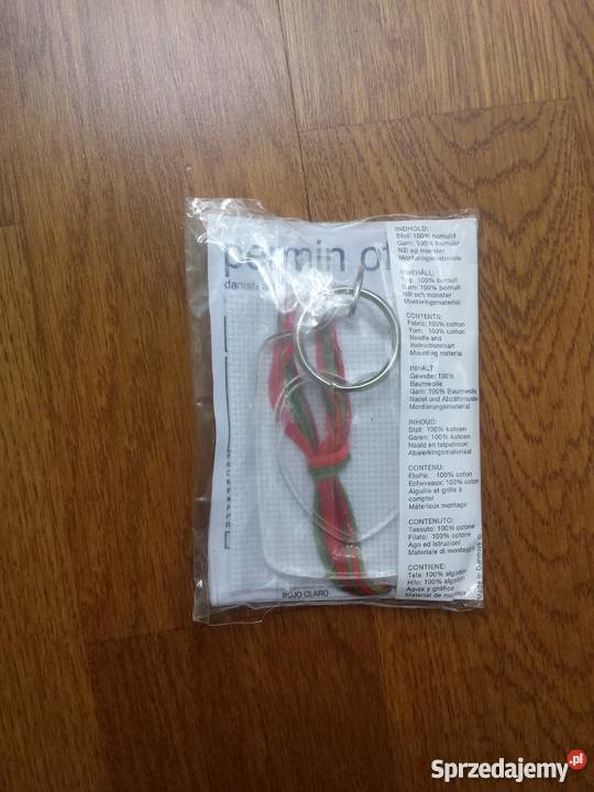 Nowy brelok do haftowania serce róża Warszawa