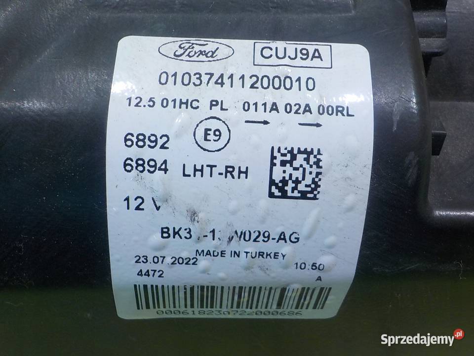 FORD TRANSIT MK8 VIII 22 TDCI 15r lampa prawa Suków