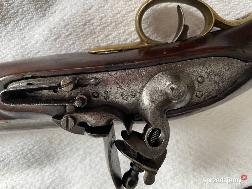 Angielski pistolet wojskowy skałkowy sprzedam