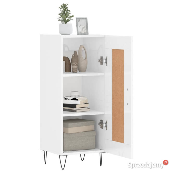 Szafka biała połysk 345x34x90 materiał mazowieckie Warszawa