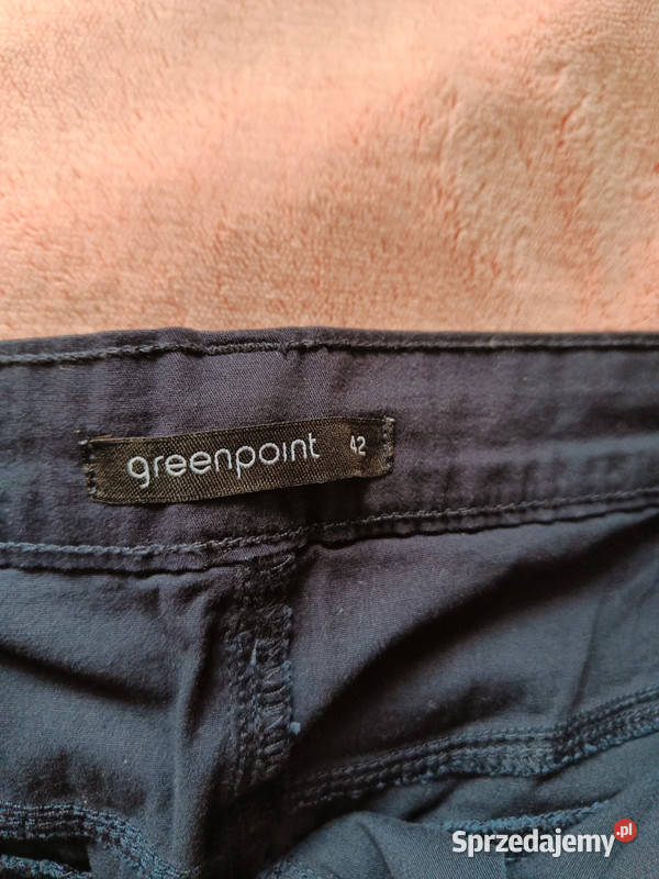 Granatowa bawełniana spódniczka greenpoint r XL