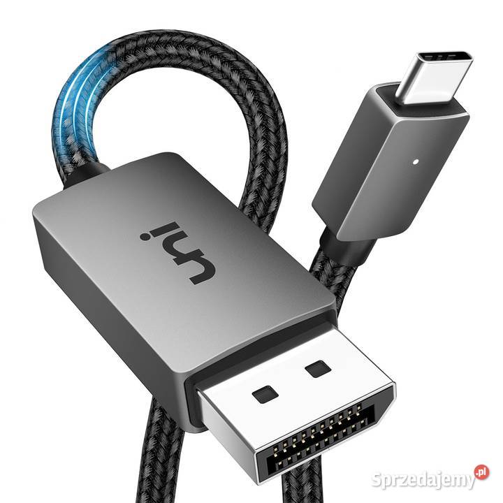 Uni USBC to DisplayPort Cable 4K 60Hz 6 ft Zawiercie sprzedam