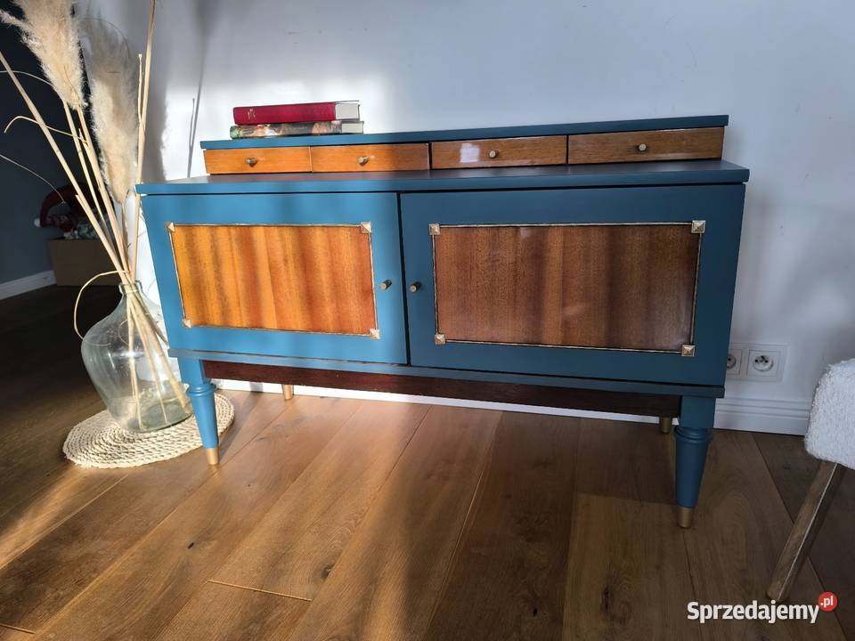 Piękna komoda pomocnik PRL lata 70 łódzkie Łódź