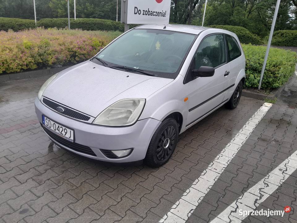 Ford Fiesta mk5 13 sprawny okazja długie opłaty poduszka powietrzna Dąbrowa Górnicza