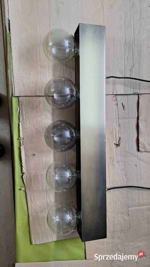 Lampa sufitowa dekoracyjna szczotkowane złoto z Kraków